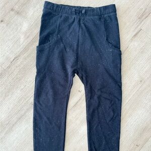 Zara Boys Black Harem Dropped Crotch Jogger Pants | Size 11/12